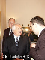 Nový Jičín, návštěva prezidenta republiky Václava Klause